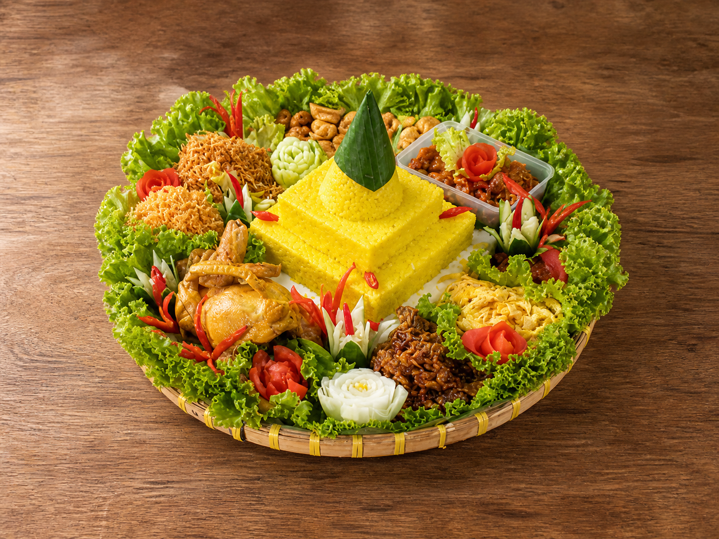 Tumpeng Komplit